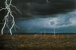 Land Art ~ Walter De Maria ~ The Lightning Field ~ 1977 ~ 400 ...