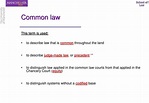 example of common law cases – Ericvisser