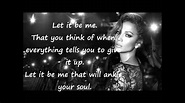Jennifer Lopez - Let it be me (Lyrics) - YouTube