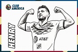 Club America Coloring Pages