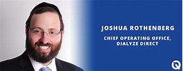 Take Five Interview with Joshua Rothenberg, COO of Dialyze Direct - NJHCQI