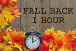 Daylight Savings Time - Fall Back - Soma Community Church