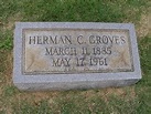 Herman Carroll Groves (1885-1961) - Mémorial Find a Grave