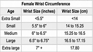 Average Wrist Size and Circumference for Women and Men (2023)