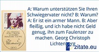 Georg Christoph Lichtenberg | zitate.eu