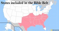 3 Facts You Should Know about the Bible Belt