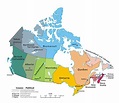 Karte von Kanada und Hauptstädte - Karte von Kanada Hauptstädten (Nord ...