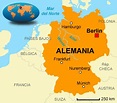 Mapa de Alemania - Mapa Físico, Geográfico, Político, turístico y Temático.