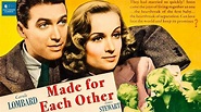 Made for Each Other (1939) | Full Movie | Carole Lombard, James Stewart ...