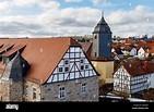 The ruin castle of Friedewald in Hesse Germany Stock Photo - Alamy