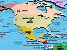 What Are The 23 Countries In North America Map