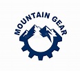 Mountain Gear Logo Design Concept Stock Vector - Illustration of ...