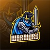 Warriors Esports Gaming Clan Mascot Logo – GraphicsFamily