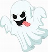 fantasma de halloween de dibujos animados sobre fondo blanco 5112402 ...