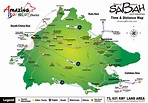 Maps of Sabah - Amazing Borneo Tours