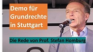 Prof. Stefan Homburg: Stuttgarter Rede bei Querdenken im Mai 2020 ...