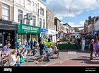 Saturday Market, Dartford High Street, Dartford, Kent, England, United ...