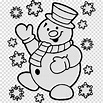 Download High Quality christmas clipart black and white snowman ...