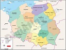 Polonia : Ubicación Geográfica y superfice.