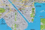 Karte von Locarno- Stadtplan Locarno