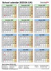 2023 And 2024 School Calendar Template 2023 2024 Calendar Template ...