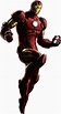 Ironman PNG transparent image download, size: 1255x2292px