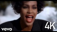 Whitney Houston - I Will Always Love You (Official 4K Video) - YouTube ...