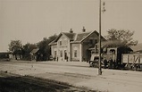 Damals & Heute: Bahnhof Enzersdorf bei Staatz - Mistelbach