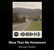 Morgan Wallen: More Than My Hometown - Spotify | Hometown, Music poster ...