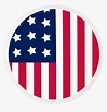 American Flag Circle Png - American Flag Round Png, Transparent Png ...