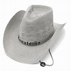Sombrero de copa alta vaquero gris | Sombreros-Vaqueros.com