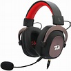 Headset Gamer Redragon Zeus 2 e Vermelho P2 Com Microfone | Netshoes