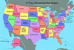 Us Map With Full State Names