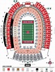 Ohio Stadium seating chart and stadium layout. Section, gate and aisle ...