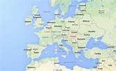 Where is Hungary on map of Europe