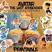 Avatar the last Airbender Printable Party | Etsy
