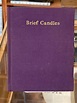 Brief Candles by Binyon, Laurence: Hardcover (1938) First Edition ...