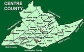 Map Of Centre County Pa | Map Distance