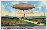 Henri Giffard and his steam-powered airship