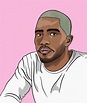 Frank Ocean | Ocean drawing, Ocean illustration, Frank ocean