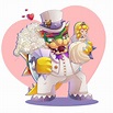 Bowser and Peach Wedding Day [Speedpaint] by CuteyTCat on DeviantArt in ...