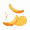 Potato Chips Vector Art, Icons, and Graphics for Free Download