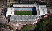 Villa Park football stadium Birmingham from the air | aerial ...