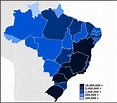 População Brasileira: história e dados demográficos - Toda Matéria