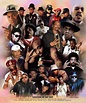 Legends Of Hip Hop | Hip hop poster, Hip hop images, Hip hop classics