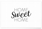 SWEET HOME póster | JUNIQE