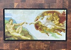 Creation of Adam by Michelangelo 17.5 X 9 Timeless Masterpiece ...