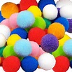 Pom poms / Mixed Colors Soft Fluffy Pompoms-3cm 500PCS | Etsy