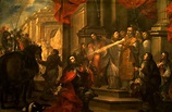 Conversión del duque Guillermo de Aquitania (1673) Vicente Berdusán