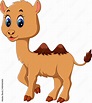 Vecteur Stock illustration of Cute camel cartoon | Adobe Stock